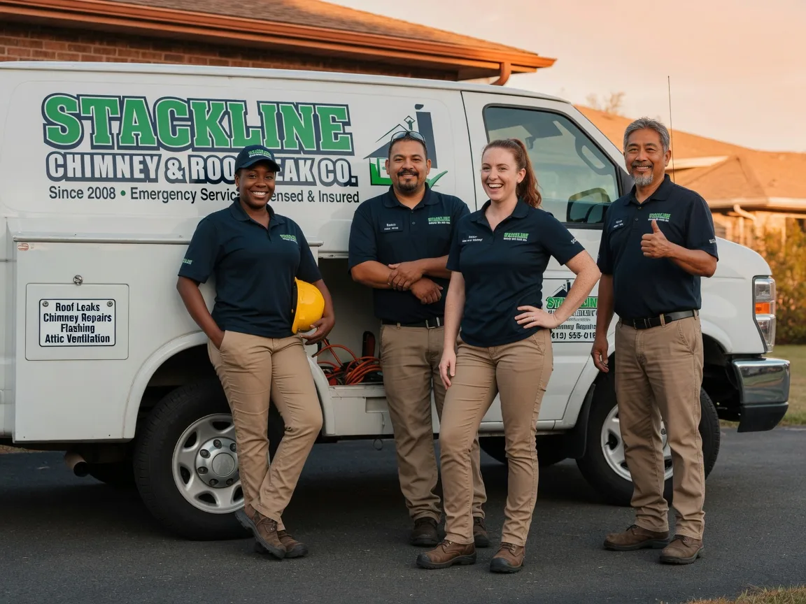 Chimney flashing repair company in Beloit, OH